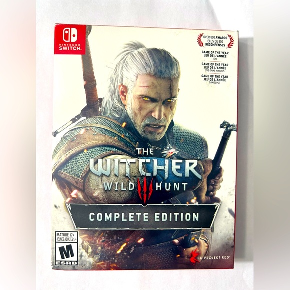Nintendo- The Witcher 3 Wild Hunt Complete Edition for Switch ⚔️🐴✨ - Picture 1 of 12